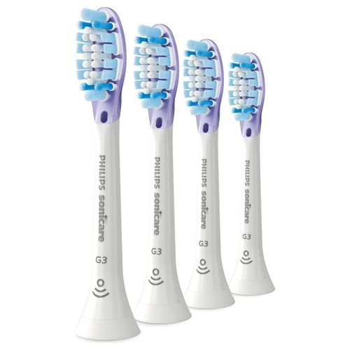 Philips Testine Gum Care Premium con Tecnologia Connessa 4 Testine Bianche