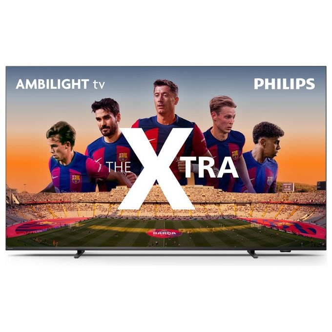 Philips TV Mini Led 4k The Xtra 55PML9008-12 55 pollici Ambilight Smart TV Processore P5 Dolby Vision e Dolby Atmos