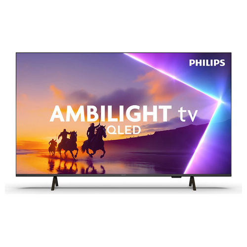 43PUS8450/12 Smart TV QLED 43" 4K Ultra HD Ambilight HDR10+ Dolby Atmos Titan OS colore Nero