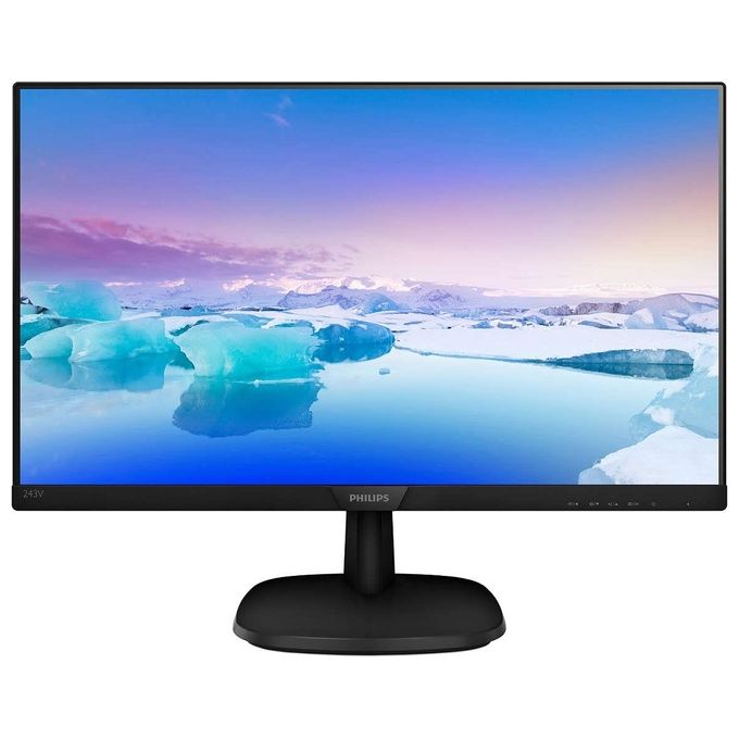 Philips Monitor Flat 24'' V-line 243V7QJABF Led Full HD IPS 1000:1 Tempo di risposta 4 ms 