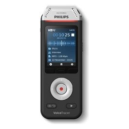 Philips VoiceTracer DVT2110 Registratore Audio 8Gb Nero/Cromo