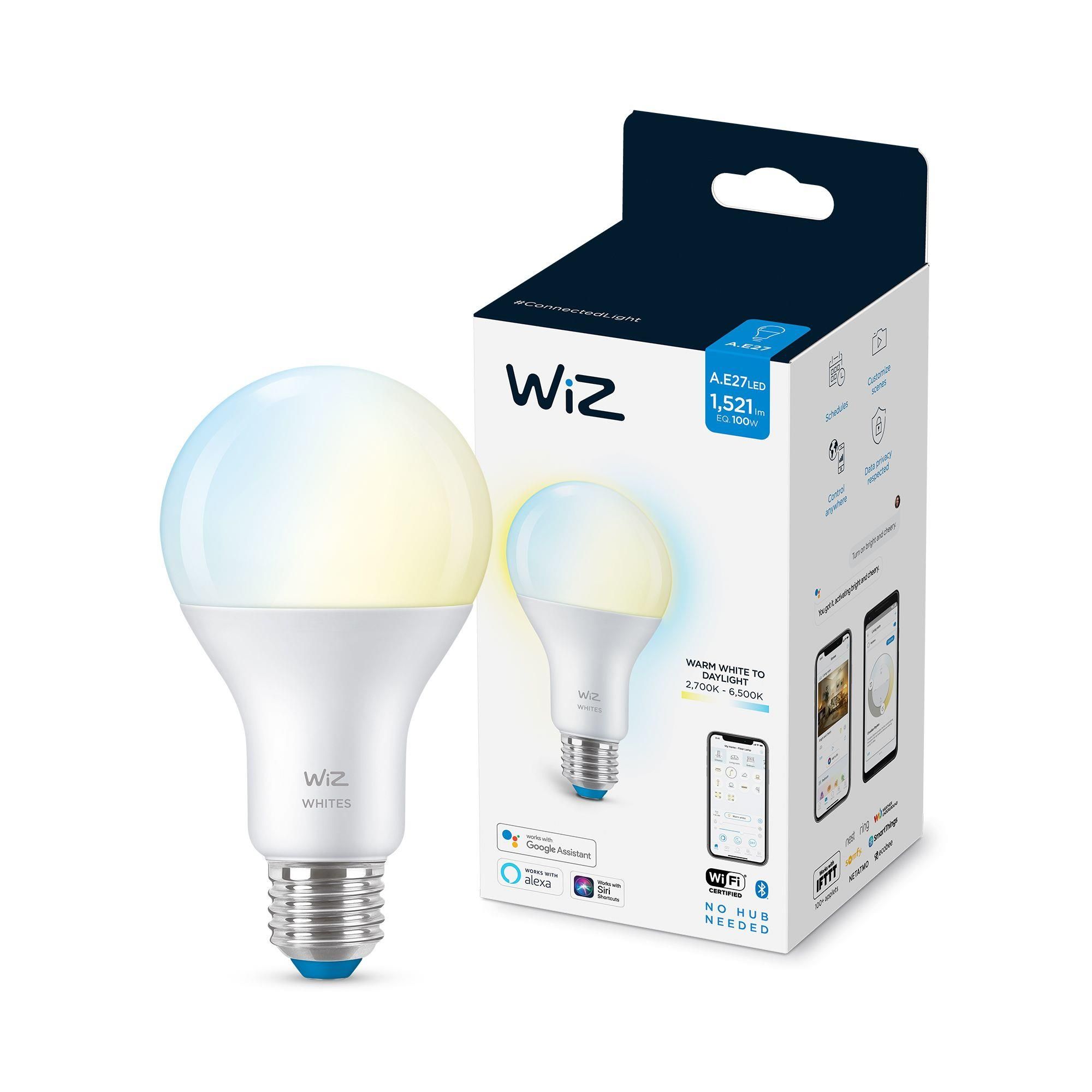 Philips Wiz Tw Goccia Smerigliata E27 100W