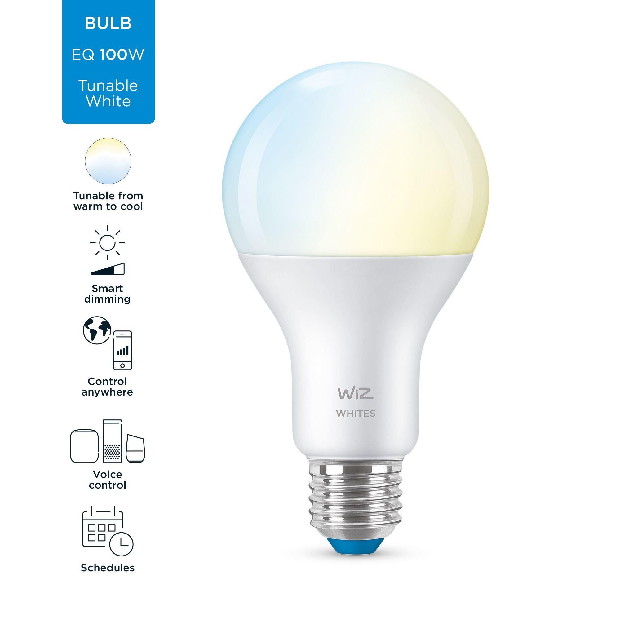 Philips Hue White and Color Ambiance, Lampadina Smart, E27, Luce bianca e  Colorata, 6,5W : : Illuminazione