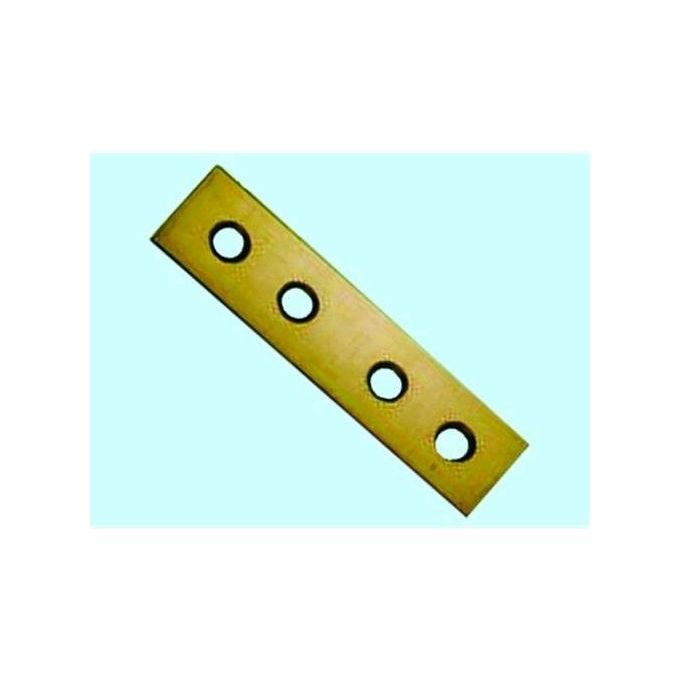 Piastre Lastrine Dritte A 4 Fori Mm. 60