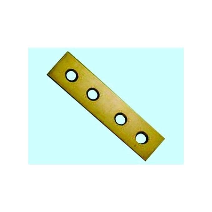 Piastre Lastrine Dritte A 4 Fori Mm. 80