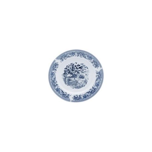 Piatto Frutta Old England Cm 20 in Porcellana Blu