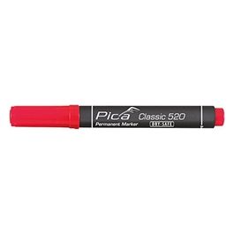 Pica Permanent Marker 1-4mm Punta Rotonda Rosso