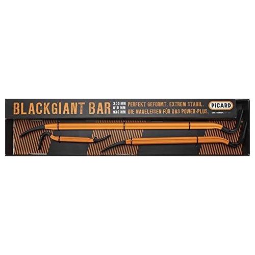 Picard Nageleisen BlackGiant Bar Set mit 300, 610, 930, 5,7kg