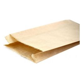 Confezione 100 Buste Kraft Avana 10x18x3cm