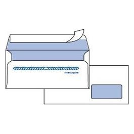 Cf500 Buste Postasic con Finestra 11x23cm