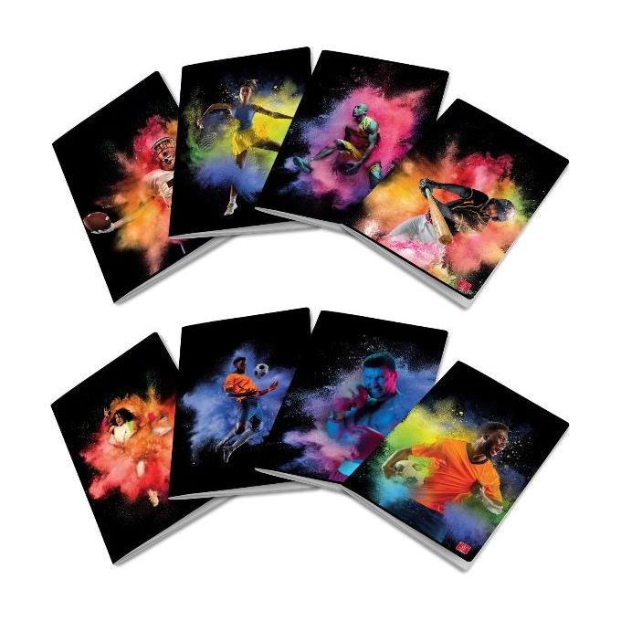 Pigna Confezione 10 Maxi Quaderni Ready For Sport 42 Fogli SH 4M