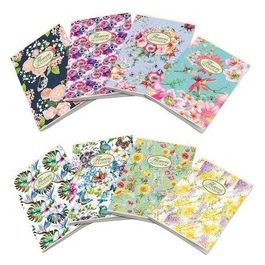 Confezione 10 Quaderni Flowers A4 OC 80gr