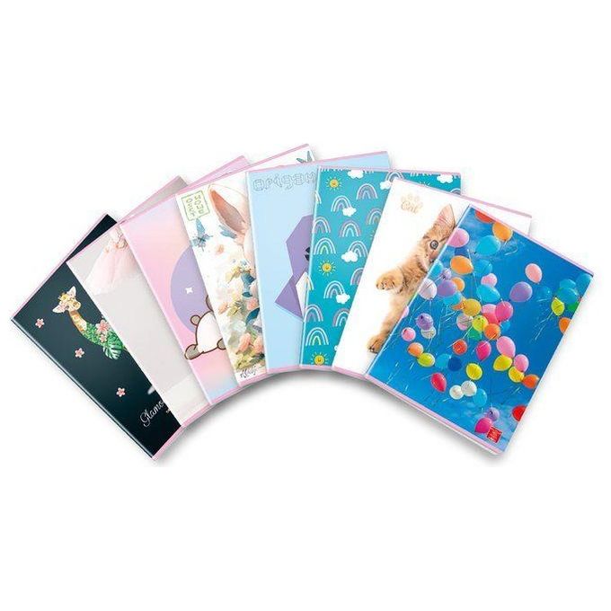 Pigna Confezione 10 Quaderni Maxi Assortito Bimbo 42 Fogli 5M A4