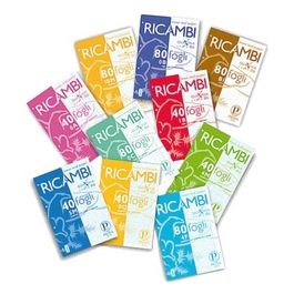 Confezione 1x40 Fogli Ricambi Quaxima A5 1R