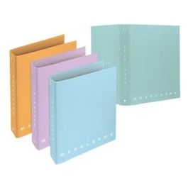 Confezione 5 Quaderni ad Anelli Monocromatico Pastel A4
