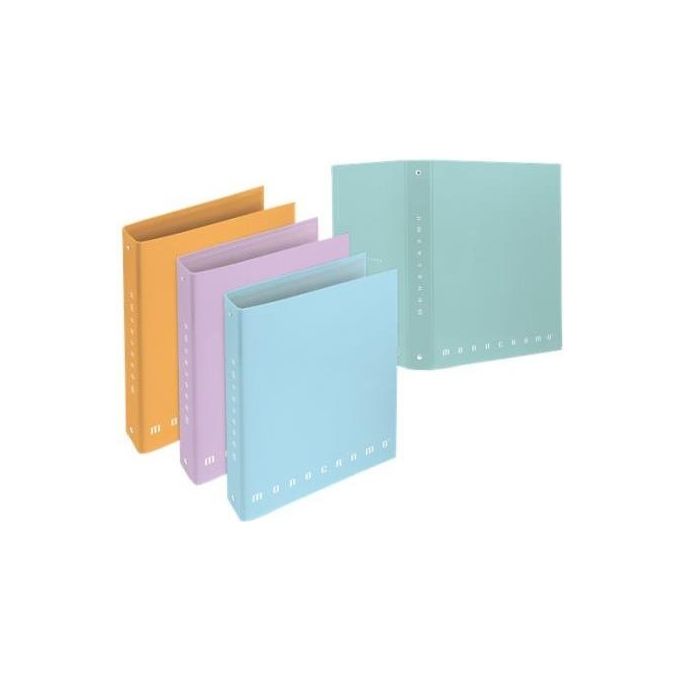 Pigna Confezione 5 Quaderni ad Anelli Mono Splitcromatico Pastel A4