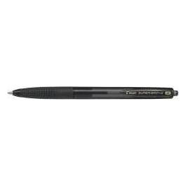 Pilot 001638 Confezione 12 Supergrip G Scatto 0,7mm Nero