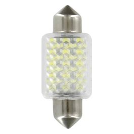 Pilot 12V Hyper-Led 27 - 27 SMD x 1 chips - 15x35 mm - SV8,5-8 - 1 pz - Bianco - Doppia polarita''