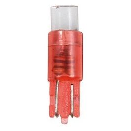 Pilot 12V Kit Lampade cruscotto 1 Led (T5) W2x4.6d 5 pz  D/Blister Rosso