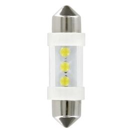 Pilot 12V Lampada siluro 3 Led - (C5W-C10W) - 10x35 mm - SV8,5-8 - 2 pz  - D/Blister - Blu