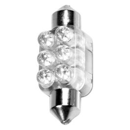 Pilot 12V Lampada siluro 6 Led - (C5W-C10W) - 13x35 mm - SV8,5-8 - 1 pz  - D/Blister - Blu