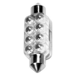 Pilot 12V Lampada siluro 8 Led - 13x44 mm - SV8,5-8 - 1 pz  - D/Blister - Bianco