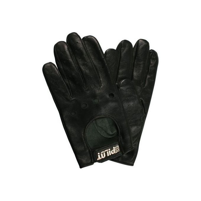 Pilot  -3, guanti guida - M - Nero