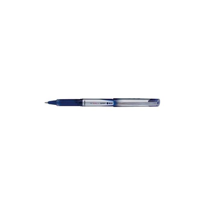 Pilot BLN-VBG7 V-Ball Grip Penna Roller punta 0.7 mm inchiostro liquido sfera tungsteno confezione 12 pezzi colore Blu