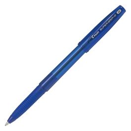 Confezione 12 Penne SuperGrip con Cappuccio 1mm Blu