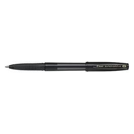 Confezione 12 Penne SuperGrip con Cappuccio 1mm Nero