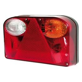 Deluxe, fanale posteriore 8 funzioni 12V Destro