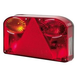 Deluxe, fanale posteriore 8 funzioni 12V Sinistro
