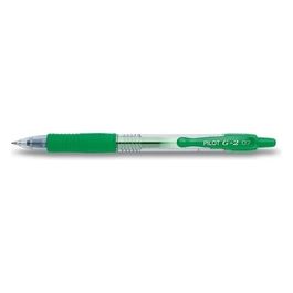Set di 6 Penne a Rullo in Gel Retrattile G-2 07 Punta Media Verde