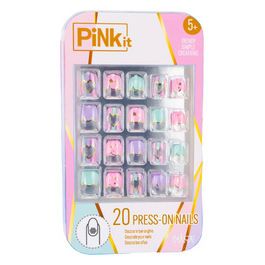 Unghie Press-On Colorate per Bambine