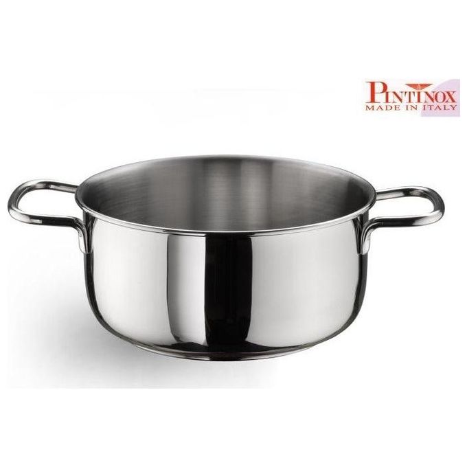 Pinti Inox Prima Casseruola Fonda 2 Manici 20cm