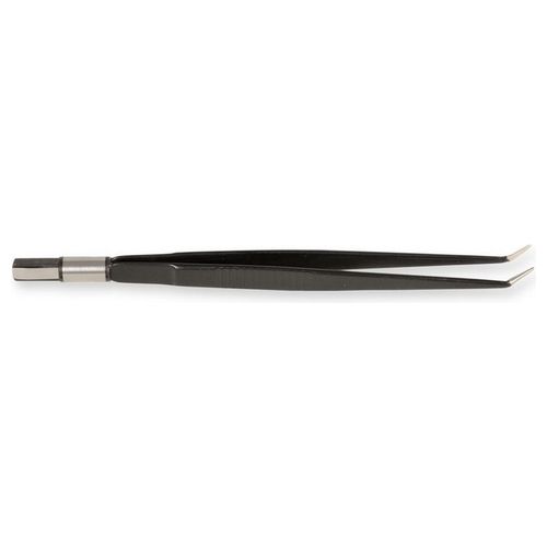 "Pinza ""Non Stick"" Retta - 20 Cm - Punte Angolate 1 Mm 1 pz."