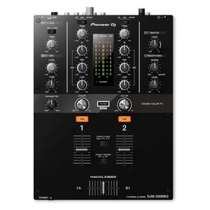 Pioneer Djm 250 Mk2 Mixer Dj 2 Canali con Scheda Audio Integrata per Rekordbox Sound Colour Fx Fader Magvel