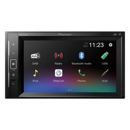 Pioneer DMH-A240DAB Monitor Bluetooth Touch-Screen 6.2" Dab/Dab+ Usb Bluetooth Slim