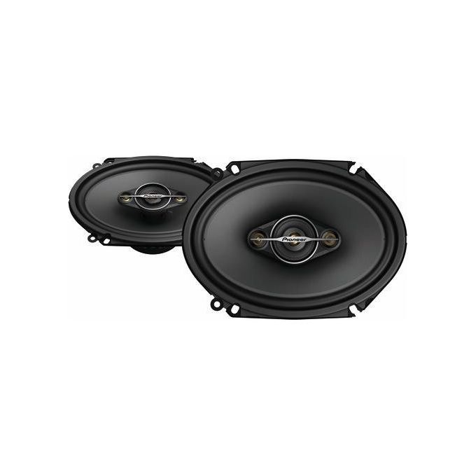 Pioneer TS-A6881F Altoparlanti Coassiali per Auto 4 Vie 6x8'' 350W 80W RMS 4 Ohm 90 dB Coppia colore Nero