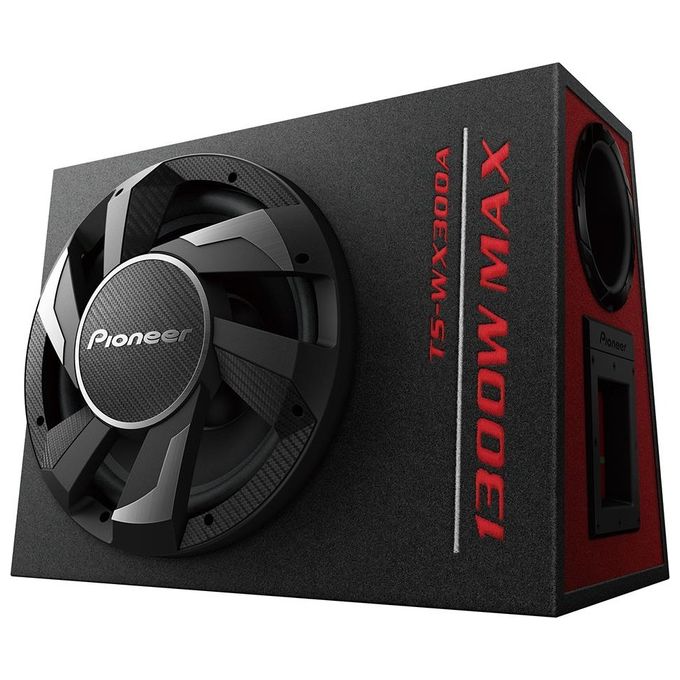 Pioneer TS-WX300A Subwoofer con Custodia Attiva per Il Bagagliaio Nero