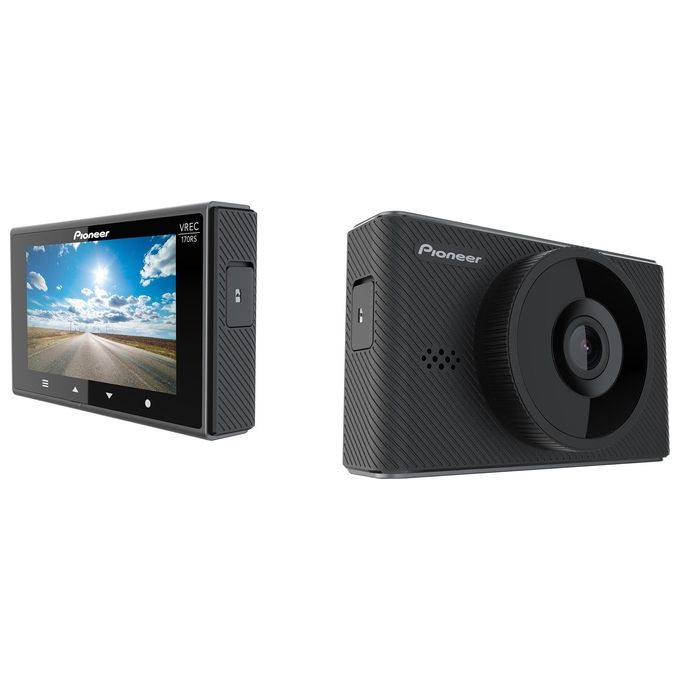 Pioneer VREC-170RS Dash Cam Full Hd 30fps Display  3''  Visione 129 Gradi Gps