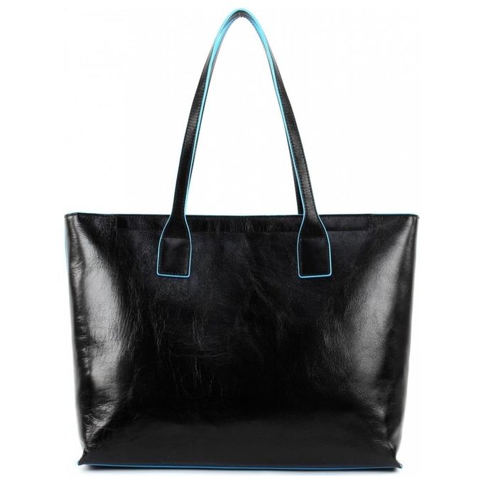 Piquadro BD3336B2/N Shopping Bag in Pelle Sfoderata