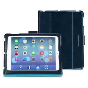 Piquadro Custodia in Pelle per iPad Air2 Blu