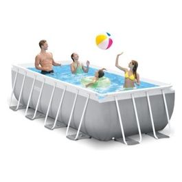 Intex 26788 Piscina Rettangolare Grigio 6.836 litri 400x200x100 cm