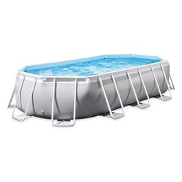 Intex 26796 Piscina Prisma Metal Frame Ovale Filtro A3 503X274X122