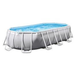 Intex 26798 Piscina Prisma Metal Frame Ovale Filtro A3 610X305X122H