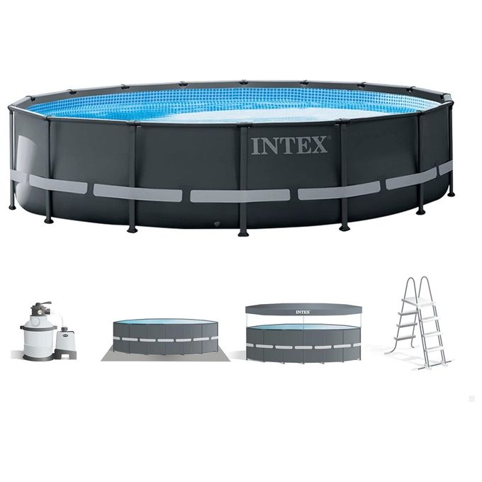 Image of Piscina Ultra Frame Piscina Ø 488 cm (set incl. Pompa di filtrazione a sabbia)