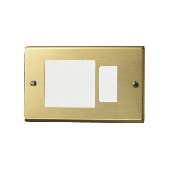 Placche in Alluminio Tipo Magic Bronzo Bipass Schuko Articolo 8745