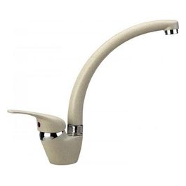 Neomix Miscelatore monocomando Ultraquartz con canna girevole 360° Bianco Antico NEOMIXUQ87