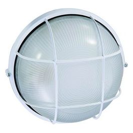 Plafoniere Alluminio Blinky Sole Tonda Bianca 100 Watt